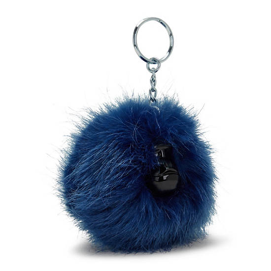 Kipling Pompom Monkey Keychain Accessories Blå | NO 1258FD